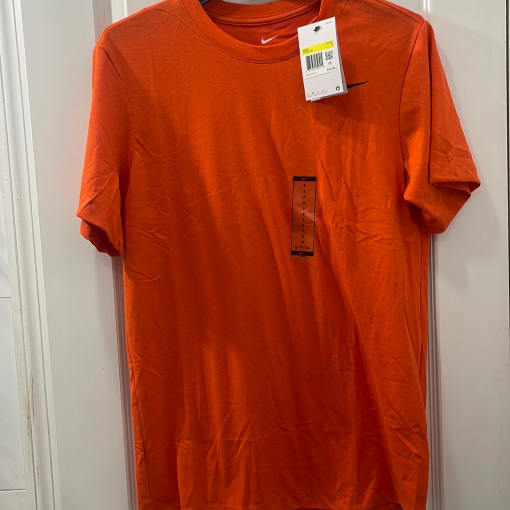 Men Nike Orange T-Shirt
